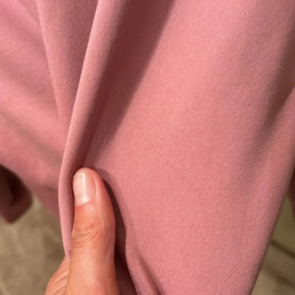 Nike dusty pink hoodie. It has some scrapes on the left side. - Picture 6 of 10